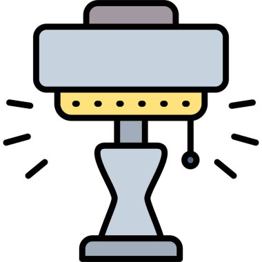 elektrik öğütücü ikon vektör illüstrasyonu