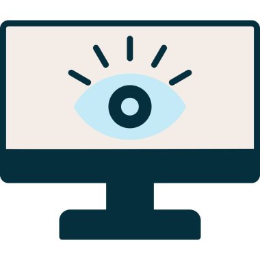 bilgisayar simgesi vektör illüstrasyonu