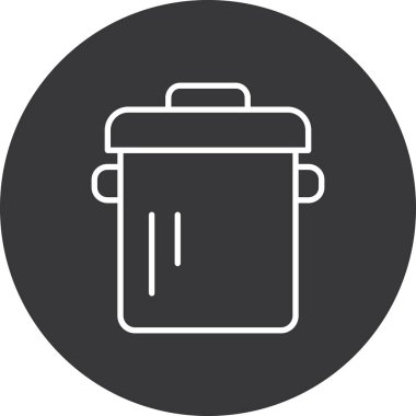 Gıda simgesinin vektör illüstrasyonu