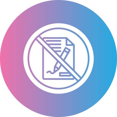 hiçbir iz illüstrasyon vektör