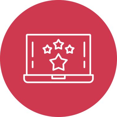 Modern eğitim ikonunun vektör illüstrasyonu