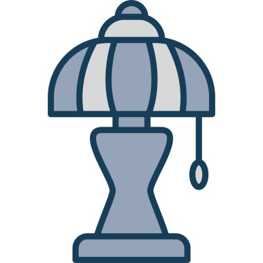 lamba ışık vektör simgesi