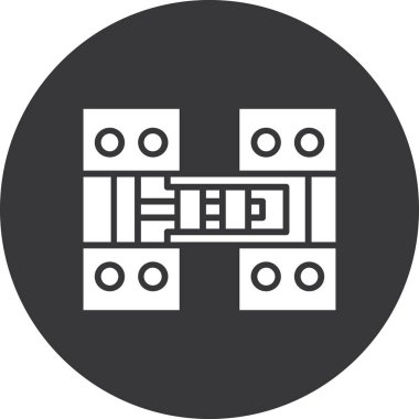 Modern eğitim ikonunun vektör illüstrasyonu