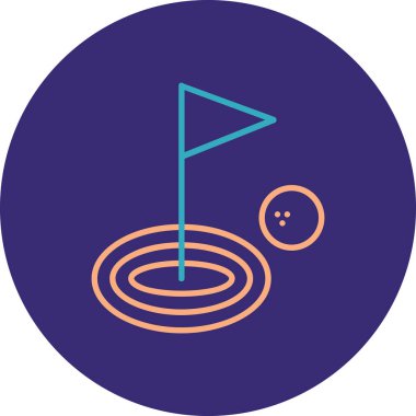 Modern eğitim ikonunun vektör illüstrasyonu