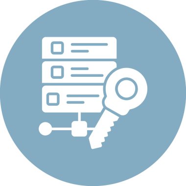 anahtar vektör simgesi. düzenlenebilir özet.