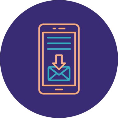 Web ve ticari ağ için vektör posta simgesi