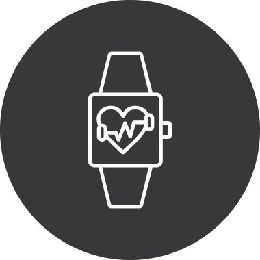 kalp simgesi soyut bir grupta izole edildi