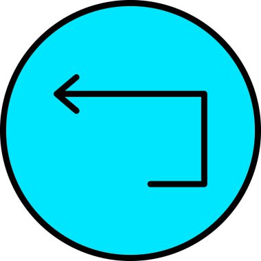 ok simgesi vektör illüstrasyonu