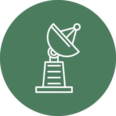 Vektör TV simgesi illüstrasyonu