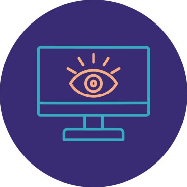 vektör gözü resmetmesi