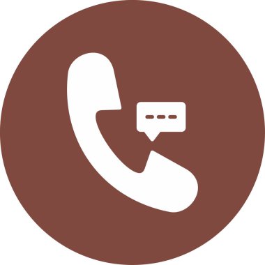 Çağrı merkezi. Web simgesi basit tasarım