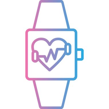 Akıllı izle kutsal kişilerin resmi, vektör çizim