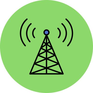 wifi simgesi vektör illüstrasyonu