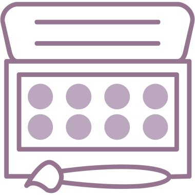 Bir kitap simgesinin vektör illüstrasyonu