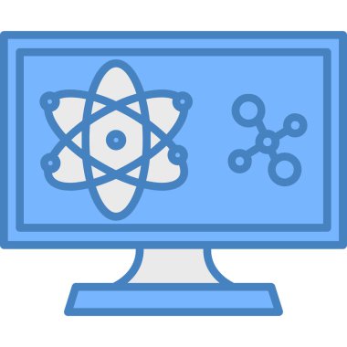 bilgisayar simgesi vektör illüstrasyonu