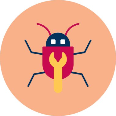 Moda biçimi izole edilmiş arkaplanda hata simgesi