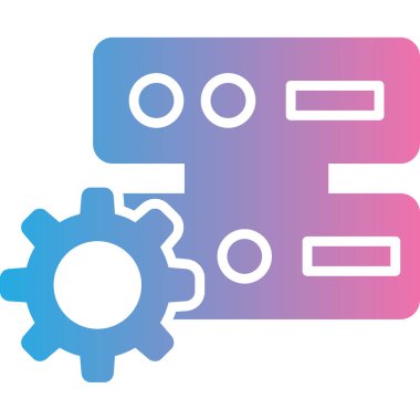Ayarlama. Web simgesi basit illüstrasyon