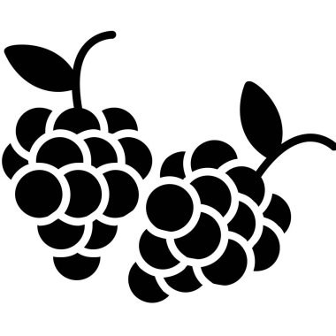 üzüm simgesi, basit tasarım