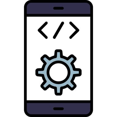 Kodlama geliştirme simgesi