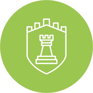 Modern simgenin vektör illüstrasyonu