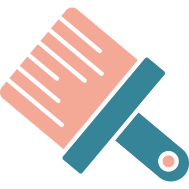 Tarak. Web simgesi basit illüstrasyon