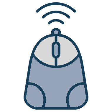 kablosuz fare simgesi, vektör illüstrasyon tasarımı