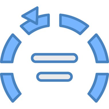 Yenile. Web simgesi basit illüstrasyon