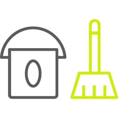 Yapı araçlarının vektör illüstrasyonu simgesi