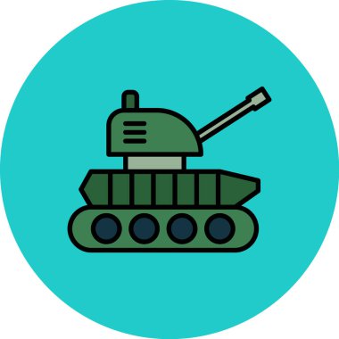 askeri simge vektör illüstrasyonu