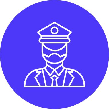 Polis vektör Illustration