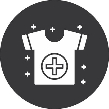 Tıbbi malzeme simgesi, basit biçim