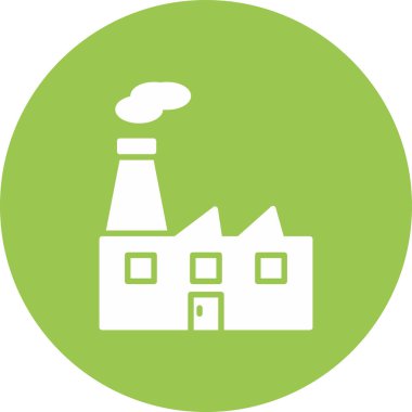 Modern yapı simgesinin vektör illüstrasyonu