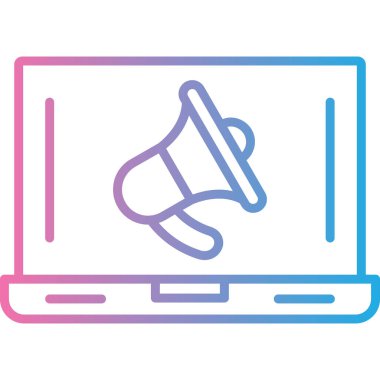 çevrimiçi web simgesi vektör illüstrasyonu