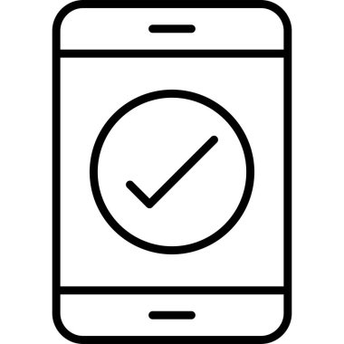 Vektör Mobil simge illüstrasyonu