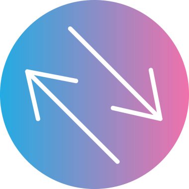 Ok. Web simgesi basit illüstrasyon