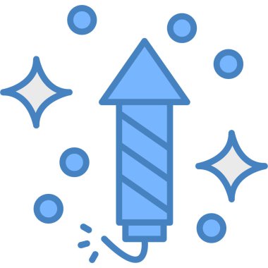 Havai fişek havai fişek ikonu.