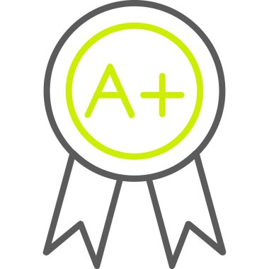 Rozet simge vektör çizim