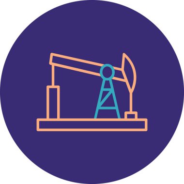 Modern simgenin vektör illüstrasyonu