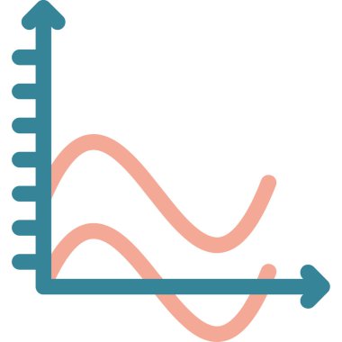 iş grafiği simgesi düz biçimli