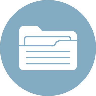 kişisel ve ticari kullanım için dosya vektör simgesi simgesi vektör çizimi..