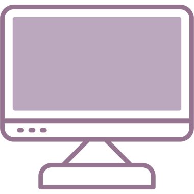 Bilgisayarın vektör illüstrasyonu