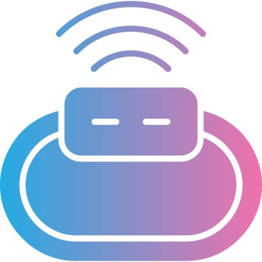 kablosuz ikon vektör illüstrasyonu