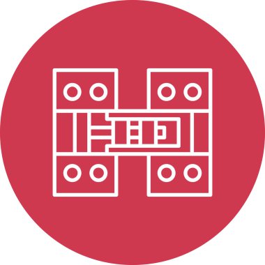 Müzik. Web simgesi basit illüstrasyon