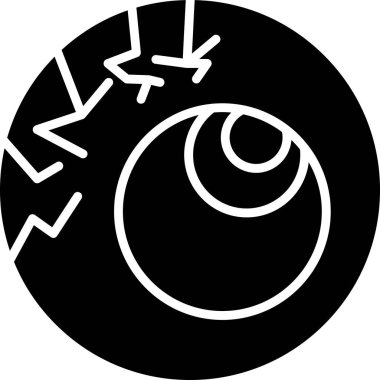 Top. Web simgesi basit illüstrasyon