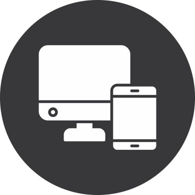 vektör telefon simgesi çizimi