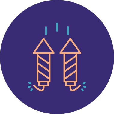 Modern simgenin vektör illüstrasyonu