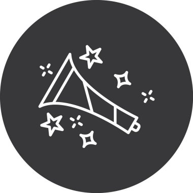 Yıldızın vektör illüstrasyonu