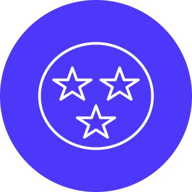 yıldız web simgesi vektör tasarımı