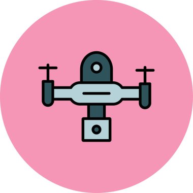 İHA simgesi, illüstrasyon tasarımı