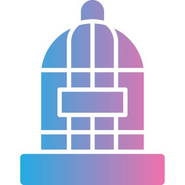 Cami simgesi. vektör illüstrasyonu